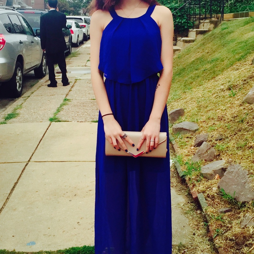 Blue Prom Dress